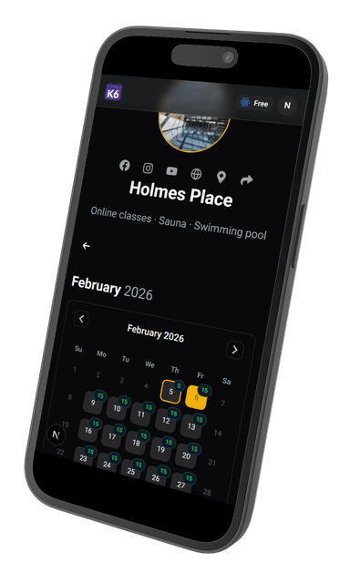 Kratisix mobile app preview
